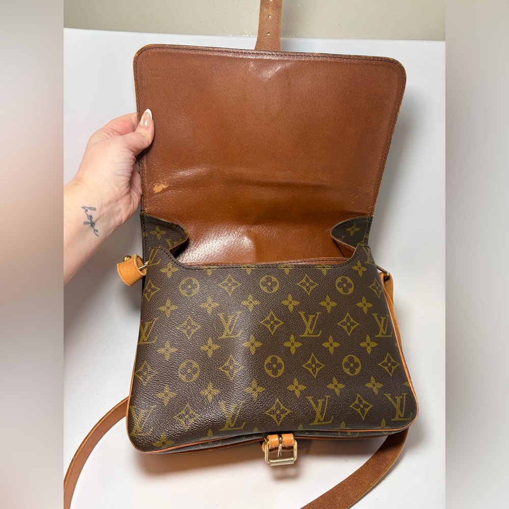 SOLD Louis Vuitton Cartouchière GM Monogram Crossbody - Picture 10 of 16